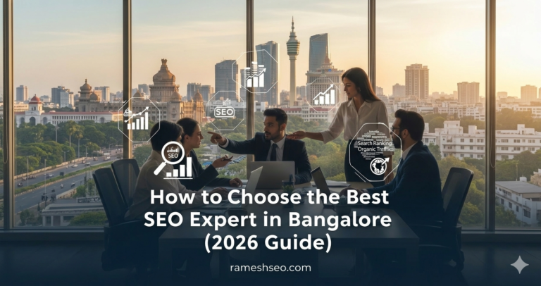 How to Choose the Best SEO Expert in Bangalore (2026 Guide)